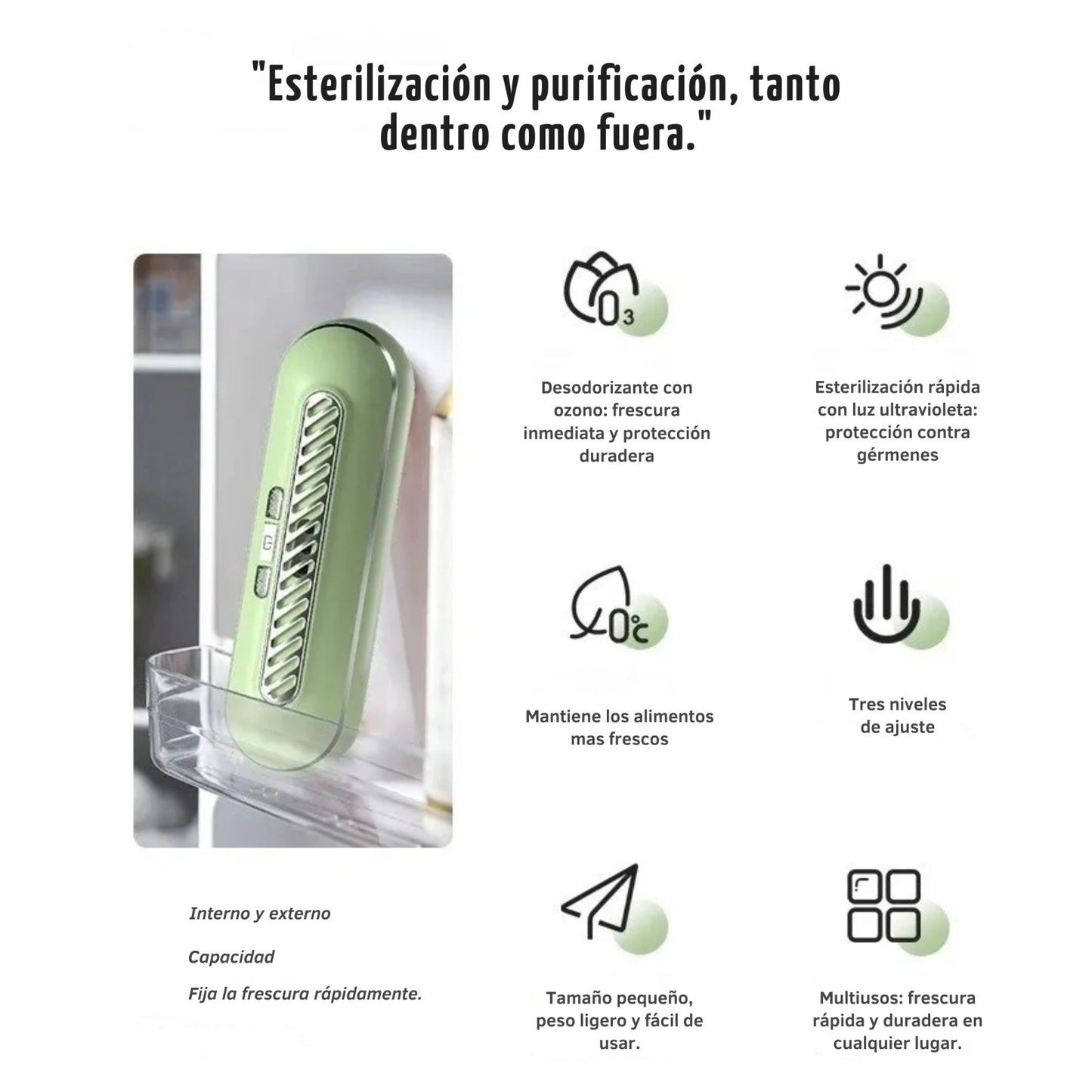 Mini Purificador de Aire