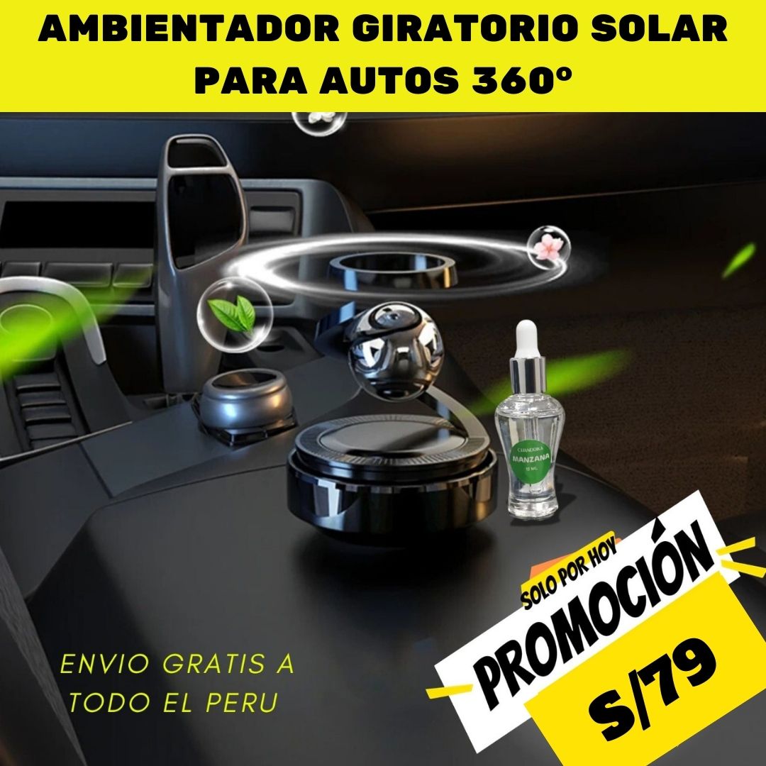 Difusor de Fragancia Giratorio 360°