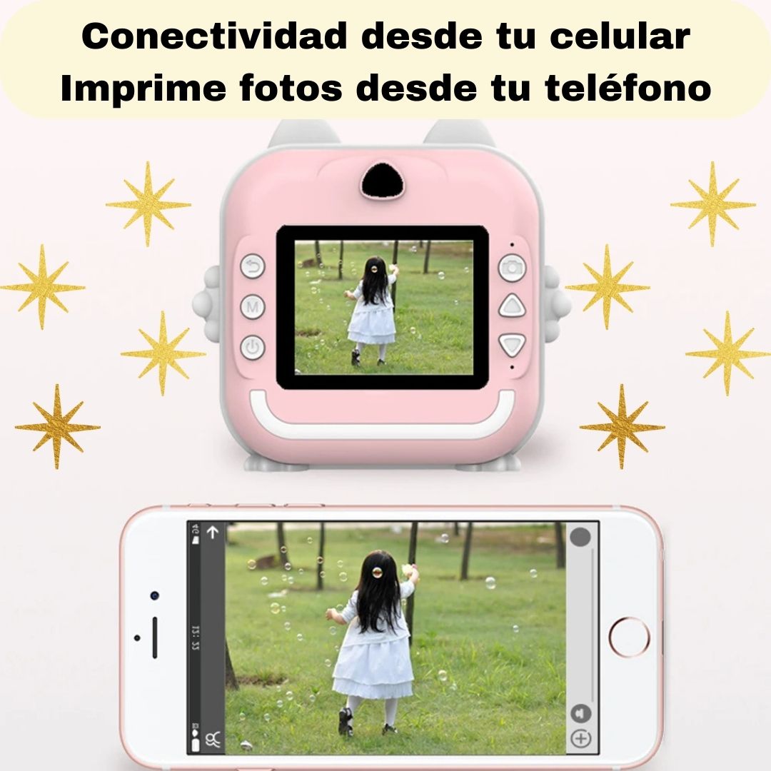Cámara Digital Instantánea para Niños