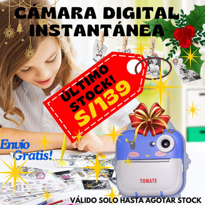 Cámara Digital Instantánea para Niños