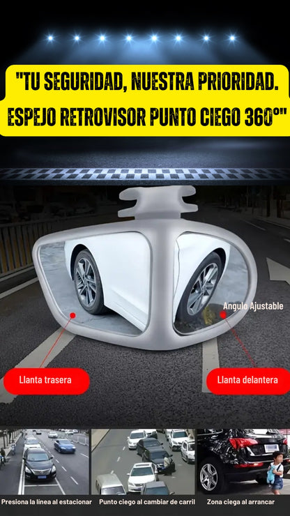 ESPEJO RETROVISOR PUNTO CIEGO 360°